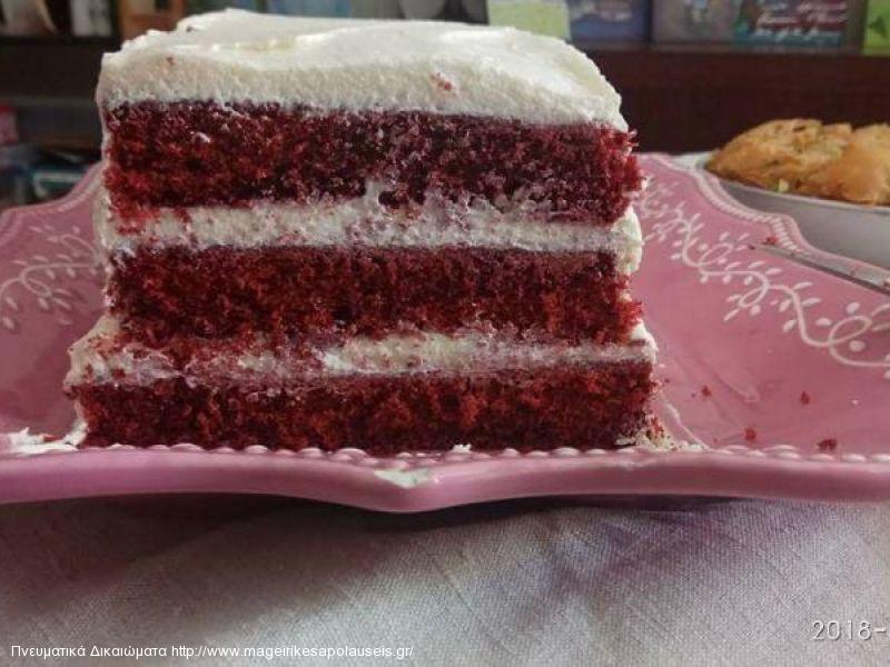 Κέικ red velvet