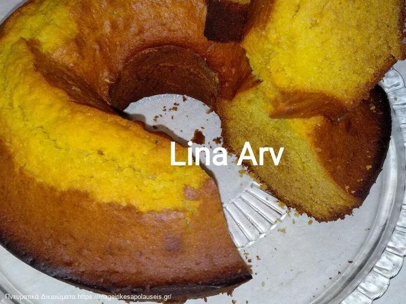 Κέικ με γεύση τσουρεκιού της Λίνας